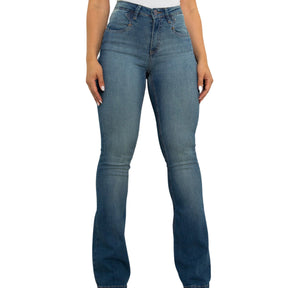 CALÇA FEMININA BÁSICA CONSCIÊNCIA 24343 - 3181 - JEANS