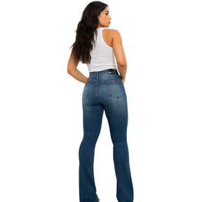 CALÇA FEMININA BÁSICA CONSCIÊNCIA 24343 - 3181 - JEANS