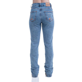 CALÇA JEANS FEMININA TEXAS FARM - 2389 -VITALITY UMBER