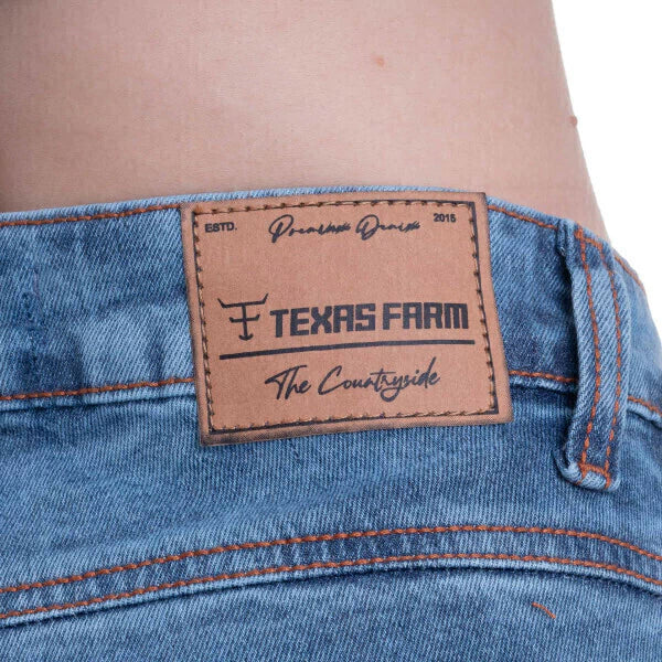 CALÇA JEANS FEMININA TEXAS FARM - 1058 - TEXAN LINE