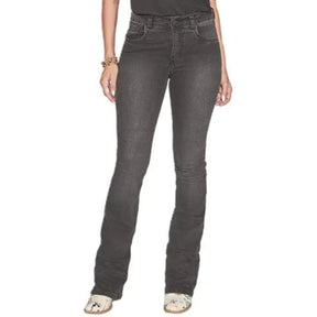 CALÇA JEANS FEMININA ALL HUNTER - 225 - PRETO VINTAGE