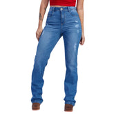 CALÇA JEANS FEMININA TXC - 2423 - CUSTOM BOOT CUT DENIM